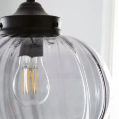 Voyager Smoked Glass Pendant Light 10 Voyager Smoked Glass Pendant Light -Dunelm 30730518 alt02