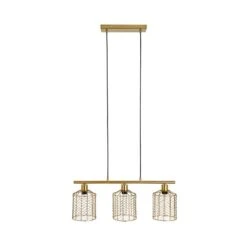 Siena 3 Light Diner Ceiling Light 20 Siena 3 Light Diner Ceiling Light -Dunelm 30730555 alt05