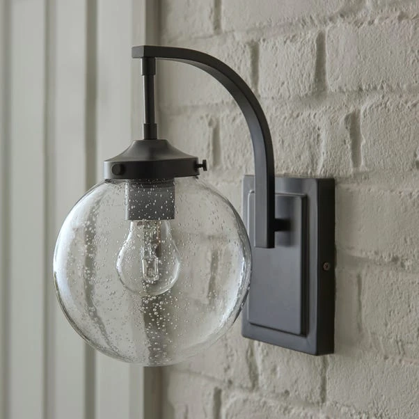 Twain Outdoor Globe Glass Wall Light 11 Twain Outdoor Globe Glass Wall Light - Image 9