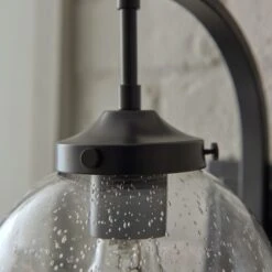 Twain Outdoor Globe Glass Wall Light 24 Twain Outdoor Globe Glass Wall Light -Dunelm 30730558 alt02