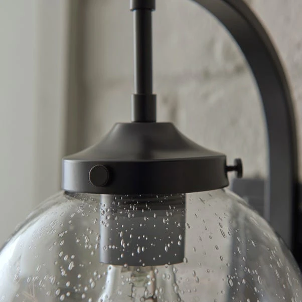 Twain Outdoor Globe Glass Wall Light 12 Twain Outdoor Globe Glass Wall Light - Image 10