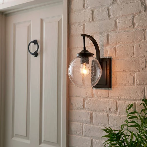 Twain Outdoor Globe Glass Wall Light 13 Twain Outdoor Globe Glass Wall Light - Image 11