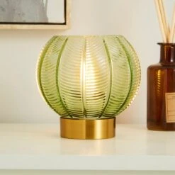 Colleen Glass Table Lamp -Dunelm 30730609