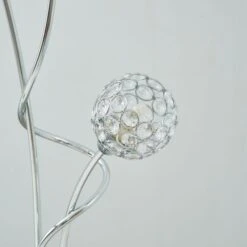 Portia 3 Light Floor Lamp 12 Portia 3 Light Floor Lamp -Dunelm 30730612 alt05