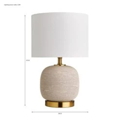 Clementine Table Lamp 13 Clementine Table Lamp -Dunelm 30731115 alt07