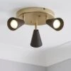 Grove 3 Light Semi Flush Spotlight 2 Grove 3 Light Semi Flush Spotlight -Dunelm 30731125