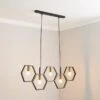 Hexagon 5 Light Diner Ceiling Light -Dunelm 30731128