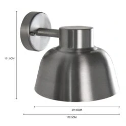 Maxwell Industrial Outdoor Wall Light 13 Maxwell Industrial Outdoor Wall Light -Dunelm 30731143 alt05