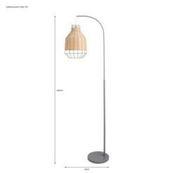 Ohio Floor Lamp -Dunelm 30731148 alt07