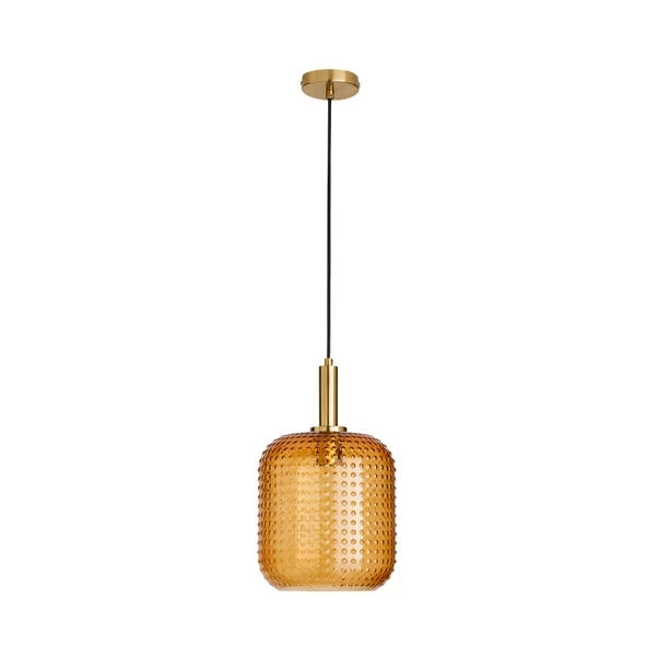 Amber Retro Pendant Light 7 Amber Retro Pendant Light - Image 5