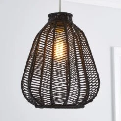 Kylo Woven String Easy Fit Pendant Shade 17 Kylo Woven String Easy Fit Pendant Shade -Dunelm 30731225