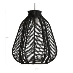 Kylo Woven String Easy Fit Pendant Shade 21 Kylo Woven String Easy Fit Pendant Shade -Dunelm 30731225 alt07