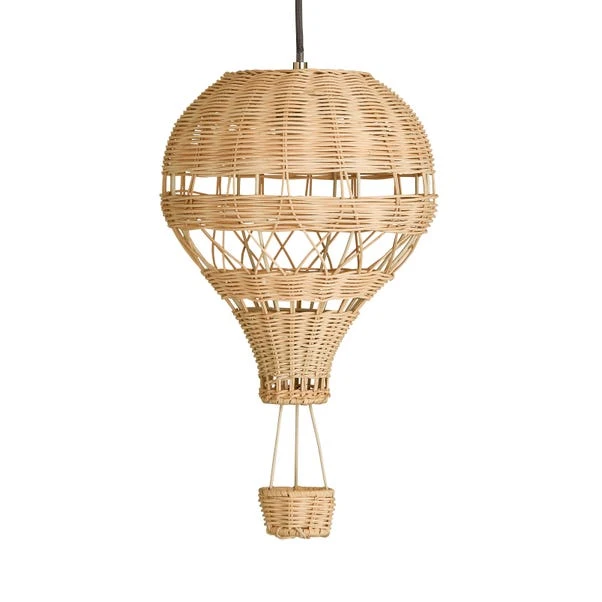 Hot Air Balloon Rattan Easy Fit Pendant Shade 20 Hot Air Balloon Rattan Easy Fit Pendant Shade - Image 18