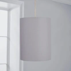 Luna Cylinder Lamp Shade 14 Luna Cylinder Lamp Shade -Dunelm 30734627 alt01