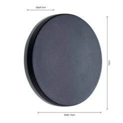 Mason Integrated LED Outdoor Wall Light 19 Mason Integrated LED Outdoor Wall Light -Dunelm 30745181 alt09