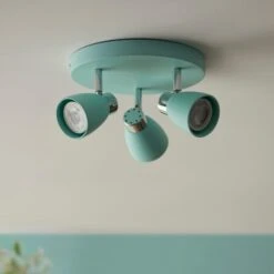 Alto 3 Light Semi Flush Spotlight 29 Alto 3 Light Semi Flush Spotlight -Dunelm 30752887 alt01