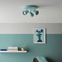 Alto 3 Light Semi Flush Spotlight 31 Alto 3 Light Semi Flush Spotlight -Dunelm 30752887 alt03