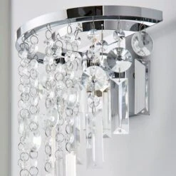Bel Air Bathroom Wall Light -Dunelm 30752903 alt03
