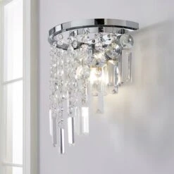 Bel Air Bathroom Wall Light -Dunelm 30752903 alt04