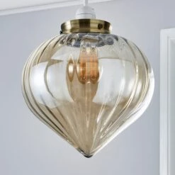 Voyager Easy Fit Pendant Shade -Dunelm 30752952 alt01