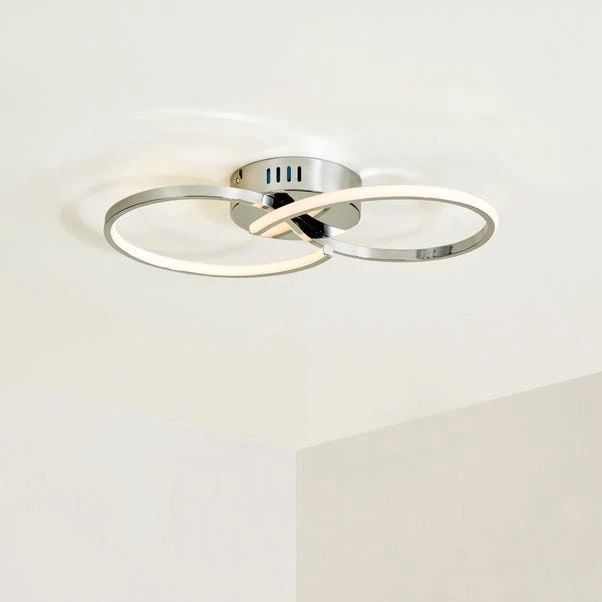 Infinity LED Flush Ceiling Light 3 Infinity LED Flush Ceiling Light
