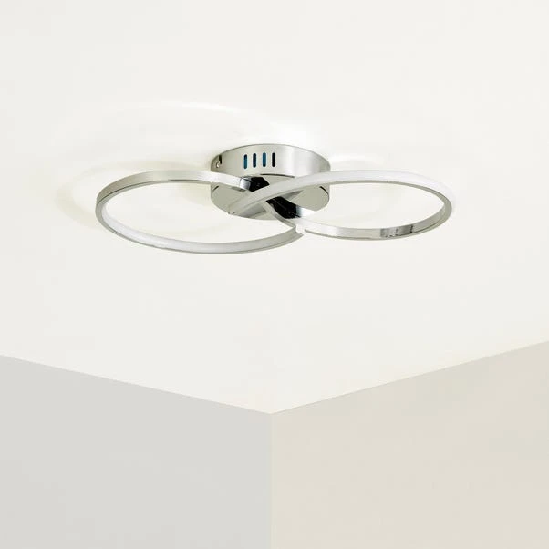 Infinity LED Flush Ceiling Light 4 Infinity LED Flush Ceiling Light - Image 2