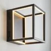 Depere Integrated LED Black LED Wall Light 1 Depere Integrated LED Black LED Wall Light -Dunelm 30753390