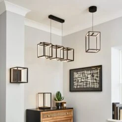 Depere Integrated LED Black LED Wall Light 14 Depere Integrated LED Black LED Wall Light -Dunelm 30753390 alt06