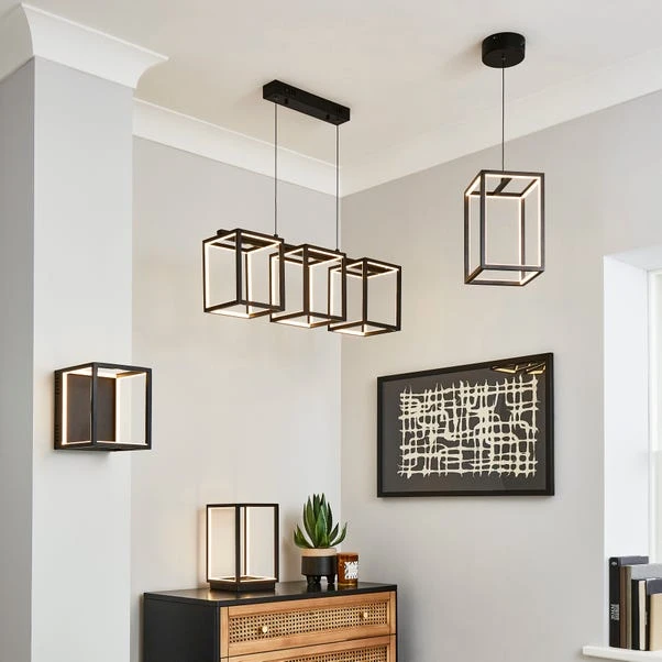 Depere Integrated LED Black LED Wall Light 8 Depere Integrated LED Black LED Wall Light - Image 6