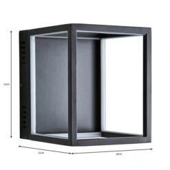 Depere Integrated LED Black LED Wall Light 15 Depere Integrated LED Black LED Wall Light -Dunelm 30753390 alt07