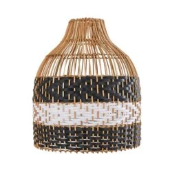 Yanha Rattan Easy Fit Pendant Shade 11 Yanha Rattan Easy Fit Pendant Shade -Dunelm 30753427 alt05