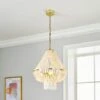 Abanna 3 Light Chandelier 2 Abanna 3 Light Chandelier -Dunelm 30753428