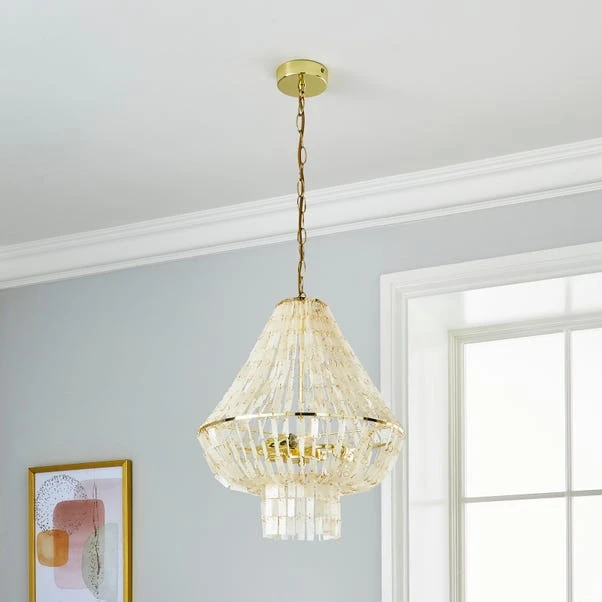 Abanna 3 Light Chandelier 4 Abanna 3 Light Chandelier - Image 2