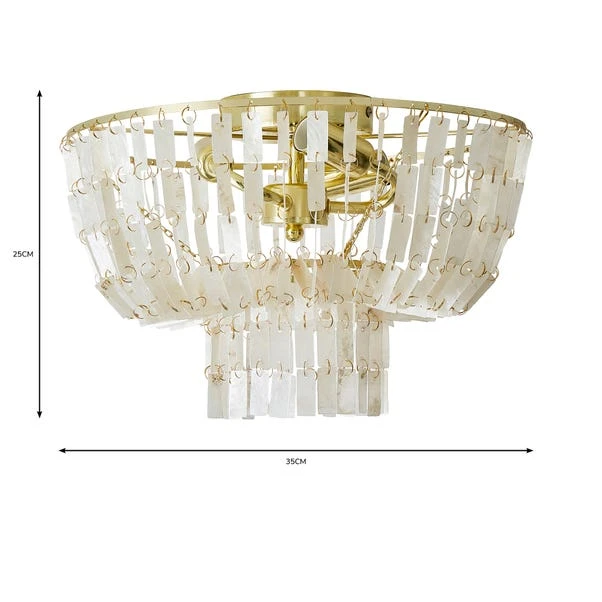 Abanna Flush Ceiling Light 9 Abanna Flush Ceiling Light - Image 7