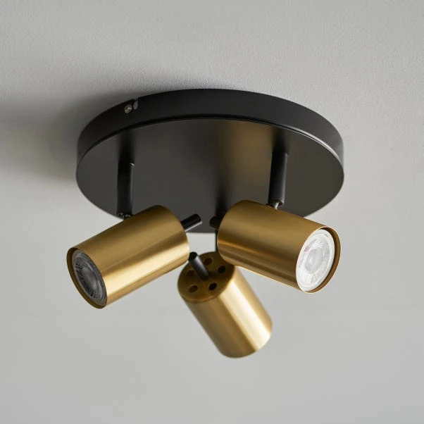 Carter 3 Light Semi Flush Spotlight 4 Carter 3 Light Semi Flush Spotlight - Image 2
