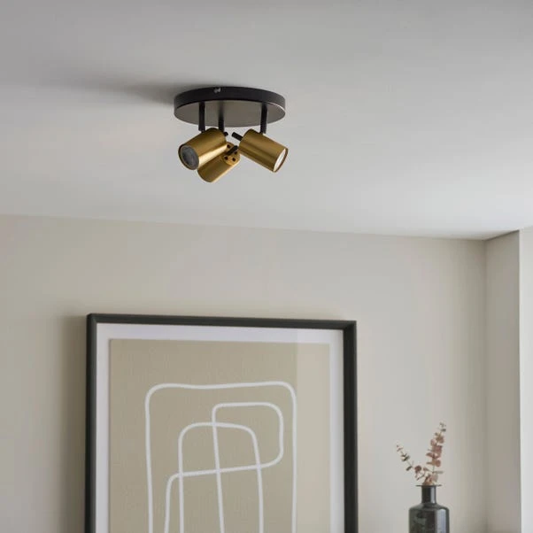 Carter 3 Light Semi Flush Spotlight 6 Carter 3 Light Semi Flush Spotlight - Image 4