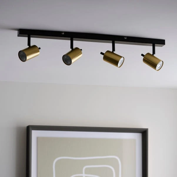 Carter 4 Light Semi Flush Spotlight Bar 4 Carter 4 Light Semi Flush Spotlight Bar - Image 2