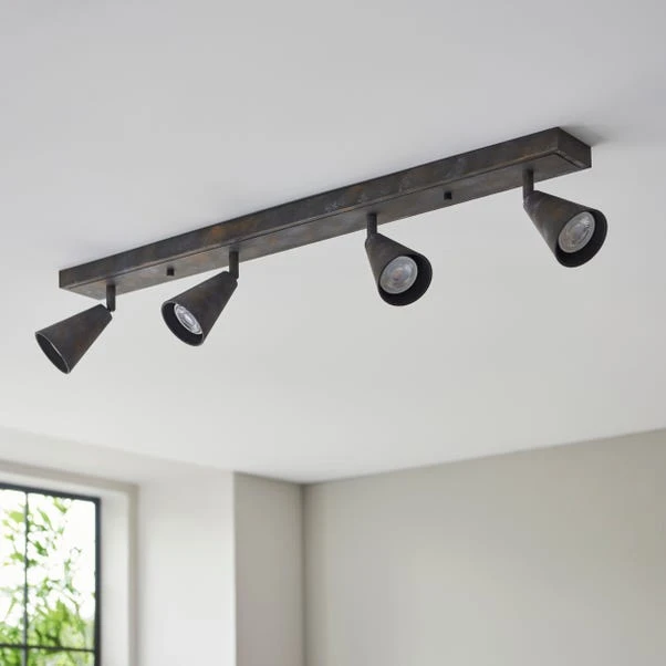 Grove 4 Light Semi Flush Spotlight Bar 4 Grove 4 Light Semi Flush Spotlight Bar - Image 2