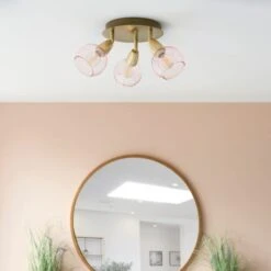 Tia 3 Light Semi Flush Spotlight -Dunelm 30754829 alt03