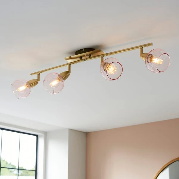 Tia 4 Light Semi Flush Spotlight Bar 8 Tia 4 Light Semi Flush Spotlight Bar - Image 6