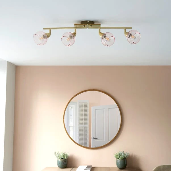 Tia 4 Light Semi Flush Spotlight Bar 11 Tia 4 Light Semi Flush Spotlight Bar - Image 9