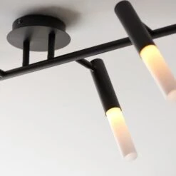 Lyla 4 Light Semi Flush Ceiling Light 20 Lyla 4 Light Semi Flush Ceiling Light -Dunelm 30754848 alt04