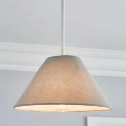 Luna Conical Lamp Shade 34 Luna Conical Lamp Shade -Dunelm 30755331