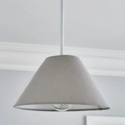 Luna Conical Lamp Shade 35 Luna Conical Lamp Shade -Dunelm 30755331 alt01