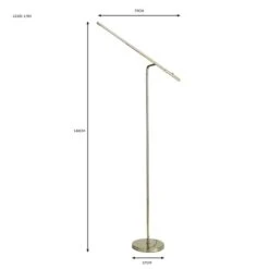 Jackson LED Dimmable Floor Lamp 25 Jackson LED Dimmable Floor Lamp -Dunelm 30755700 alt07