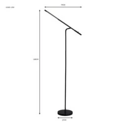 Jackson LED Dimmable Floor Lamp 19 Jackson LED Dimmable Floor Lamp -Dunelm 30755701 alt07