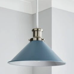 Logan Industrial Easy Fit Pendant Shade 15 Logan Industrial Easy Fit Pendant Shade -Dunelm 30755717 alt01