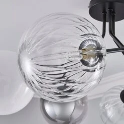 Nila 6 Light Semi Flush Ceiling Light -Dunelm 30755733 alt02