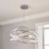 Lilia 3 Light Jewel Semi Flush Ceiling Light -Dunelm 30755735