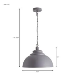 Galley Pendant Light 37 Galley Pendant Light -Dunelm 30755746 alt07